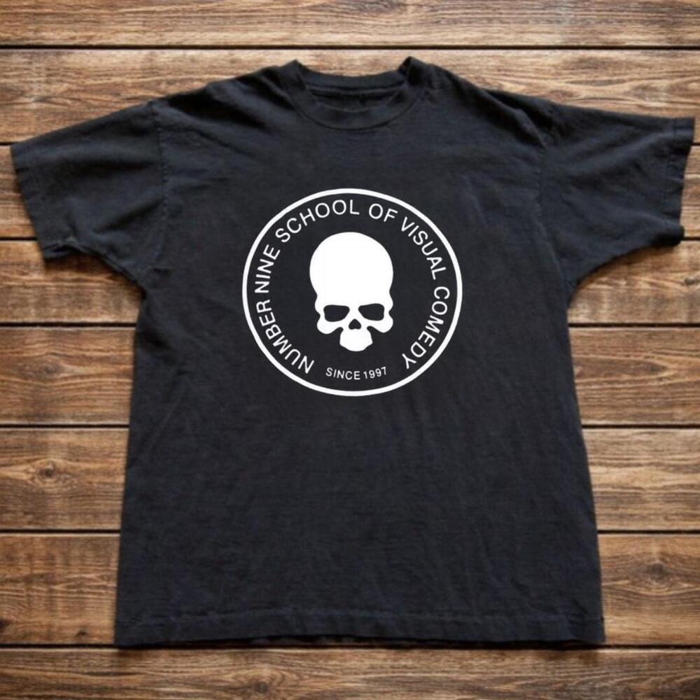 Black T-Shirt, Number Nine School Of Visual Comedy Black T-Shirt